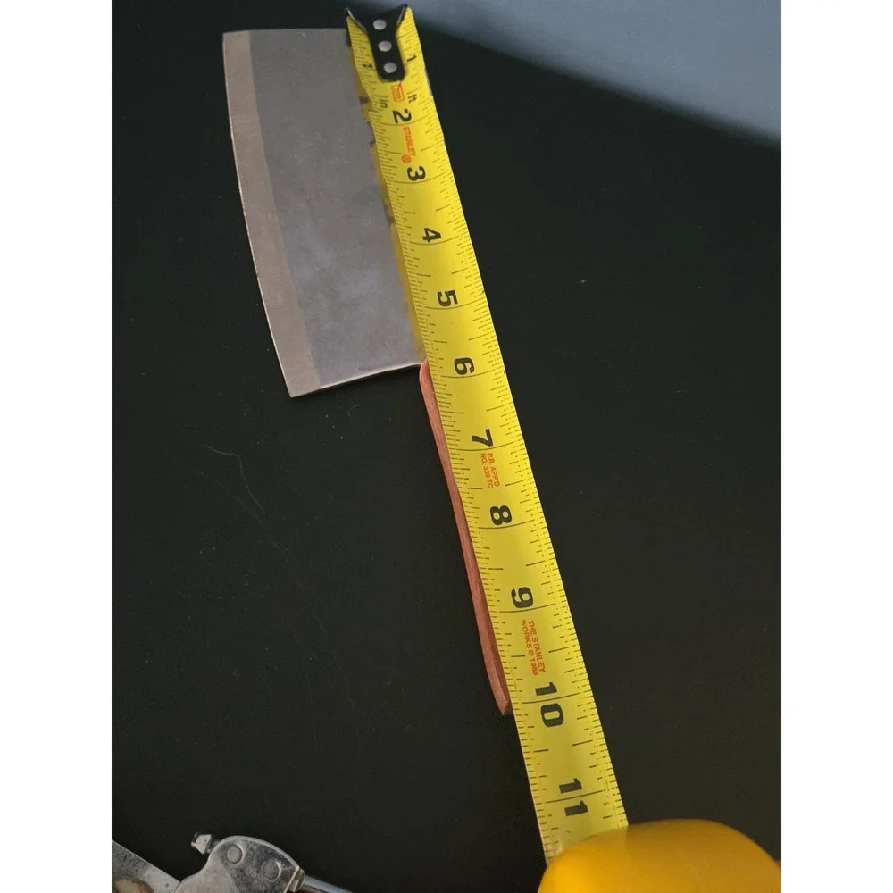 Precision Hollow Ground Fine Stainless Steel Meat Cleaver 6